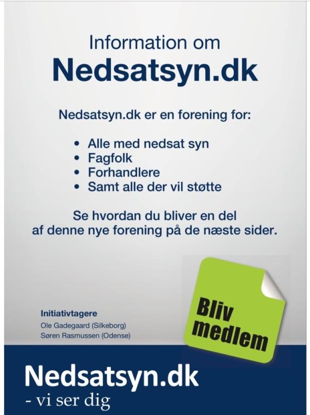Vær med til at gøre Nedsatsyn.dk mere kendt.