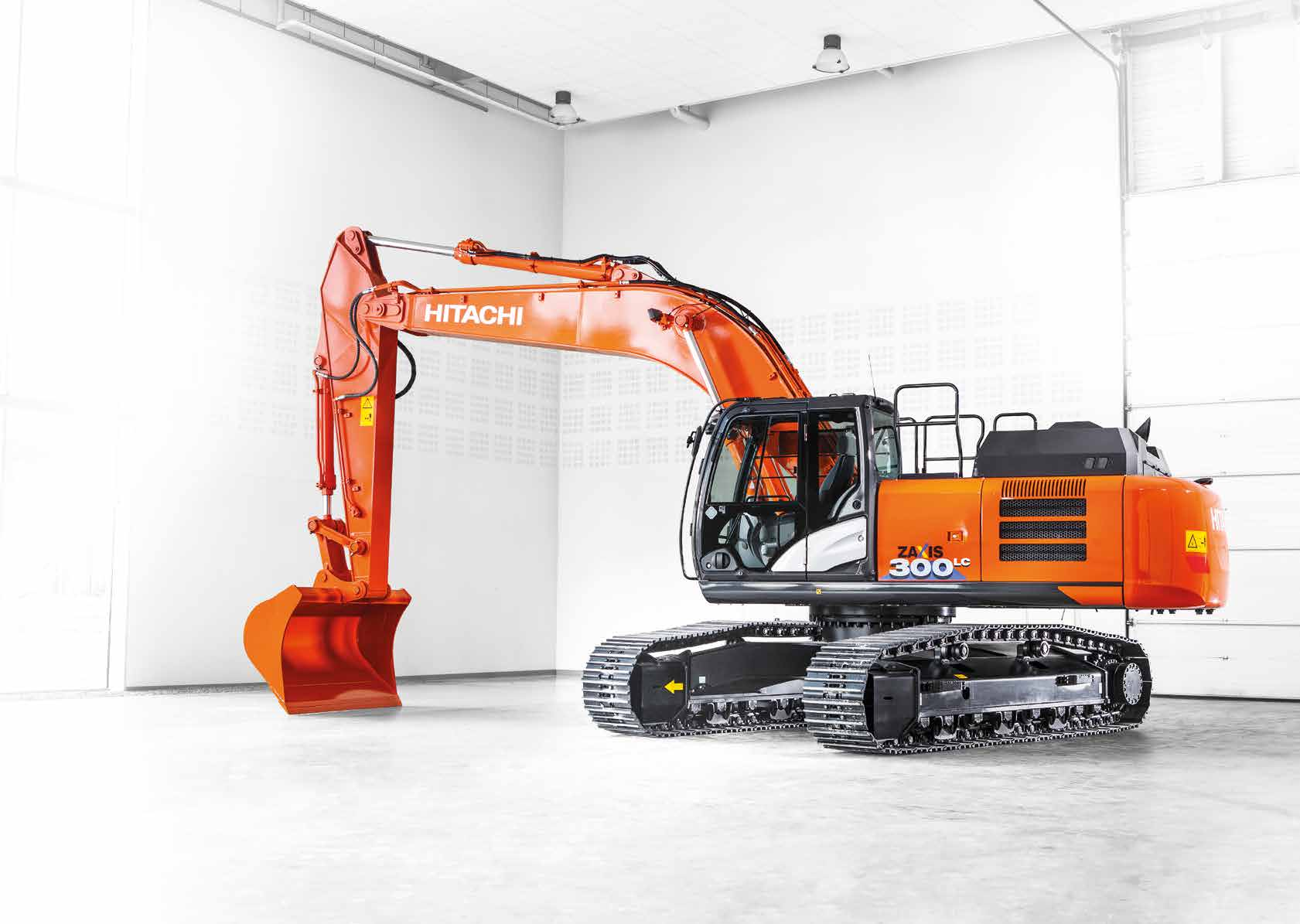 KRÆV DET PERFEKTE Hitachi ZX300LC-6 er udviklet specielt til den europæiske byggeog anlægsbranche. Produceret i Japan på verdens største gravemaskine-fabrik.
