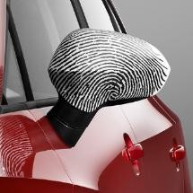 Spejlkapper, carbon look Tilfør et personligt præg på din bil. Fremstillet i meget modstandsdygtig ABS. Erstatter de originale spejlhuse.