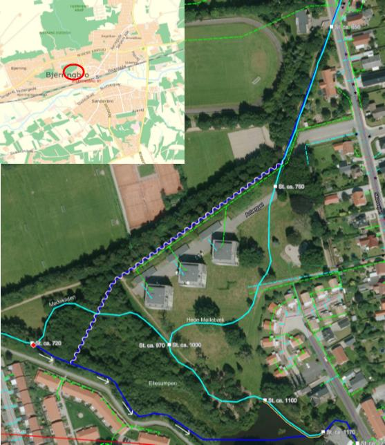 og Vand har den 11. marts 2015 ansøgt om tilladelse til at restaurere en strækning af det offentlige vandløb Møllebækken i Bjerringbro ved Bjerring Mølle. Dato: 10-07-2015 Sagsnr.