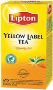 Unilever Food Solutions Produktbeskrivelse Mængde Klassisk sort te 15890701 Yellow Label Tea 6 x