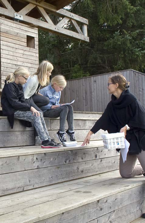 Byskoleafdelingen er den eneste afdeling på Fjordskolen, der har tilbud til 7.-9. klasser. Elever med særlige behov er tilknyttet en række af skolens klasser.