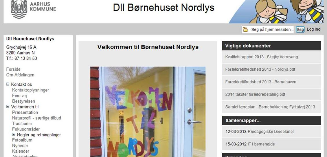 Med denne guide vil vi gerne invitere jer indenfor på FamilieIntra Børnehuset Nordlys intranet.