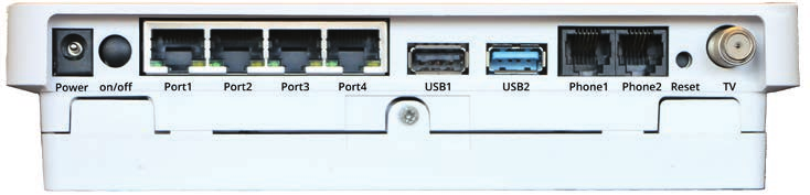 Forbindes til stikkontakt med strømforsyning Fiberboks Trådløs router For at koble på det trådløse netværk skal du søge efter netværket og logge på.