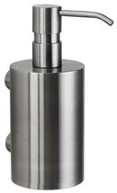 Soap dispenser Sæbedispenser 1 Wall mounted, 370 ml, cc 70, Ø76 x 1 x 162 mm Vægmonteret, 370