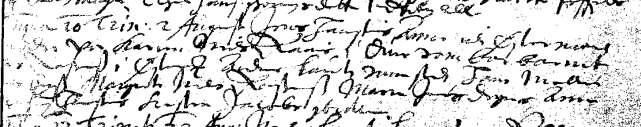 (1) Kirkebøger for Elmelunde sogn: 1646, 2.aug. døbt Jens Hansens datter i Østermarke Anna.