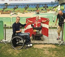 DE PARALYMPISKE LEGE I RIO Så er vor mand i Rio, Anders Kolbo, tilbage i den kolde danske virkelighed efter noget af en drømmetur til De Paralympiske Lege. - Jeg ved ikke om jeg gjorde en forskel.