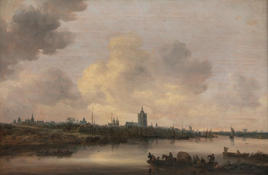 Et eksempel: I 1646 malede Jan van Goyenet prospekt af byen Arnhem.