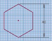 Work Plane Inventor 2011 - Del 1 61 Her kan du bestemme antallet af kanter, og om polygonen skal tegnes med indstillingen fra kant til kant (Inscribed) eller