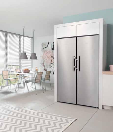 og akustisk døralarm ComfortClean, dørhylder der tåler maskinopvask DynaCool (dynamisk køling) Side-by-side mulighed med FN 28262 hvid Eltilslutning: 1N AC 230 V M.-nr. 10243420 Pris: 7.