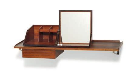 L. 30 cm. Opened: H. 30 cm. L. 60 cm. Table/shelf: L. 82 cm. D. incl. mounting 36 cm.