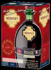 alk., x 0,75 l R Medinet Frankrig Rød- eller hvidvin. 11 12 % vol. alk.