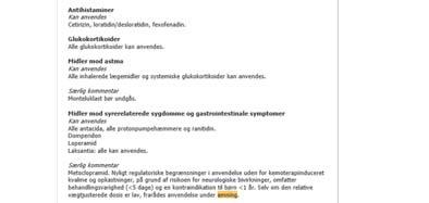 Guidelines http://www.irf.dk/dk/publikationer/rationel_farmakoterapi/maanedsblad/2014/laegemidler_og_amning.htm Konklusion?