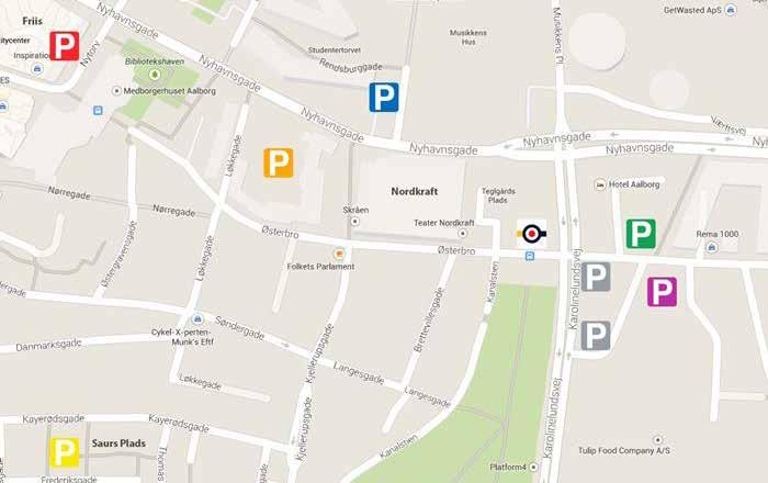 12 Parkering ved Nordkraft Hent App en Aalborg City i App Store, som viser dig hvor du kan parkere. NB!