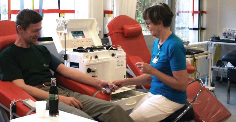 Bloddonorer Giv Blod I forbindelse med optimering/effektivisering af de mobile tapninger ophørte GivBlods mobile blodbank at besøge de mindst rentable tappesteder.