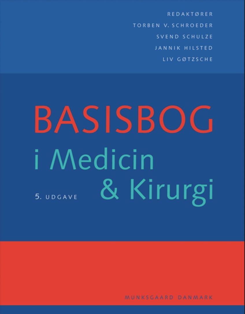 Bogen Basisbog i Medicin og Kirurgi er brugt til at belyse cancer og behandlingsmulighederne. Den er udgivet i 2013, og er af 5. udgave, og er blevet revideret hver 3.