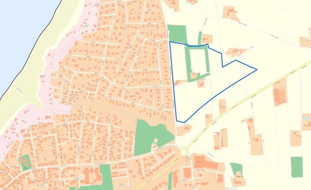 Løkken Forslag til nyt udlæg Nyt sommerhusareal på østsiden af Furreby Kirkevej nord for Løkken. Vejadgang skal ske fra Furreby Kirkevej.