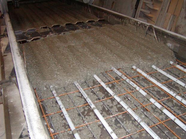 Termoaktiv lagring i etagedæk prefab eller in-situ Basis
