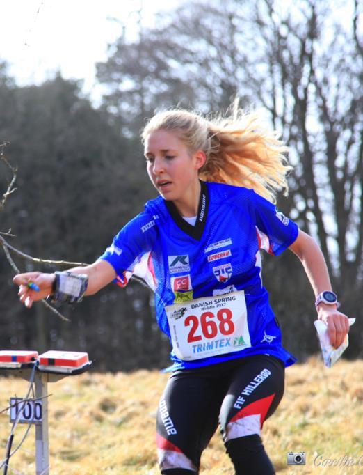 Side 9 Mellem Denne dag var verdens bedste orienteringsløber, Maja Alm suveræn. Cecilie Klysner fulgte op med endnu et flot resultat og en 2.