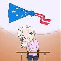 Elevmateriale / Hvad er EU? Forløb: Hvad er EU? EU blev dannet af seks lande efter de to store verdenskrige. Formålet var at skabe fred i Europa ved at få landene til at handle mere med hinanden.