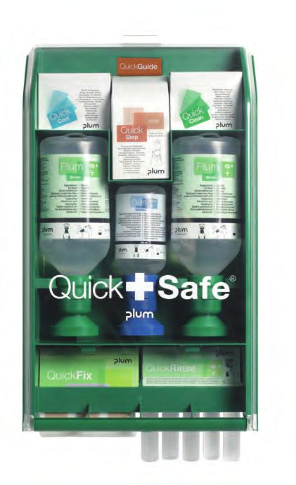 QuickSafe BASIC ET GODT UDGANGSPUNKT Med et QuickSafe Basic kan du selv lægge indholdet ind på de øverste hylder. Det giver dig fuld fleksibilitet.