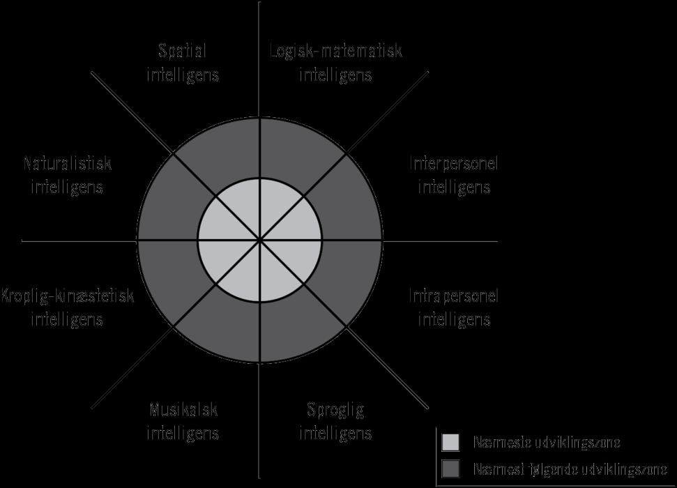 Bilag 11: Howard Gardner De syv intelligenser Grafik over Lev