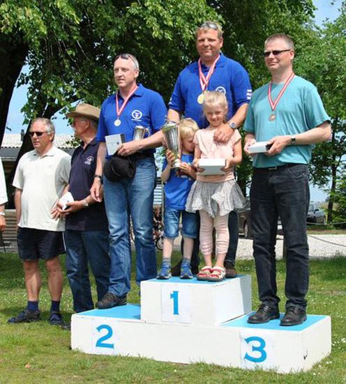 Danmarksmesterskaberne 2014 - resultaterne... Samlet stilling i 18 meter klassen 1. Arne Boye-Møller, Herning i Ventus 2cxT (5, 2, 2, 1, 2, 1) 5383 points 2.