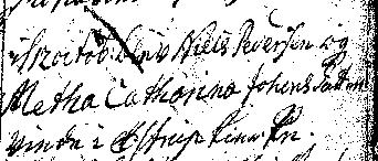 KB Østrup (Odense) 1742-1777, 1758 (opslag 158) Niels Pedersen gift 12/10 D 12 Octob: Blev Niels Pedersen