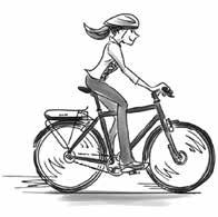 Anvendes, når du har brug for mellemstor trædeassistance, hvis du f. eks. vil cykle helt ubesværet på svage stigninger eller på flad vej.