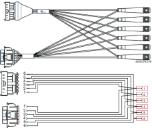 .60,00 684 463 449 6-Pin: Drosselpilotmotor som primæradapter, til brug i forbindelse med universaladapterkabel (684 46 ) to test