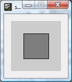 button // is pressed and white when the right button is pressed void setup() { size(100, 100); void draw() { if