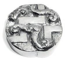 Laskey: "Georg Jensen Holloware - The Silver Fund Collection", ill. p. 257. DKK 20,000-25,000 / 2,700-3,350 1031 1031 THORVALD BINDESBØLL b. Copenhagen 1846, d. s.p. 1908 Small silver box.
