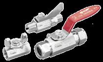 Hy-lok fremstiller ventiler og fittings til instrumentering og procesindustrien i størrelserne fra 2-52 mm (1/16-2 ).