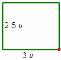 3. Graf 3.01 Hvad er en graf? Billedet til højre viser et rektangel på en skærm. Oplæg. Man kan ændre rektanglet ved at trække i det røde punkt. Ved at gøre dette kan man se at Afsnit 3.01-3.