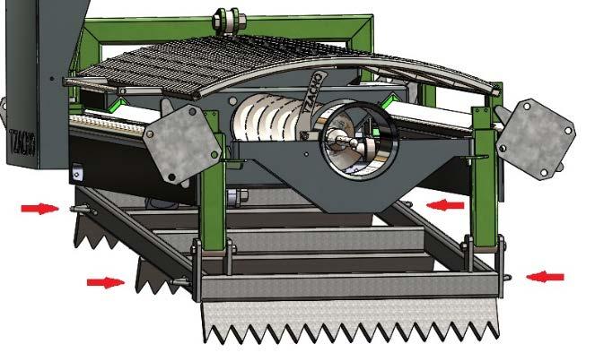Flytning af maskine Underboreren vejer 225 kg Underboreren er udstyret