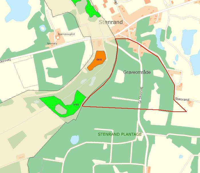 Besigtigelse d. 15.8-2012 af Natura 2000-område der grænser op til Stenrand graveområde. Besigtigelsen fandt sted med hjælp fra Kalundborg Kommunes medarbejder.