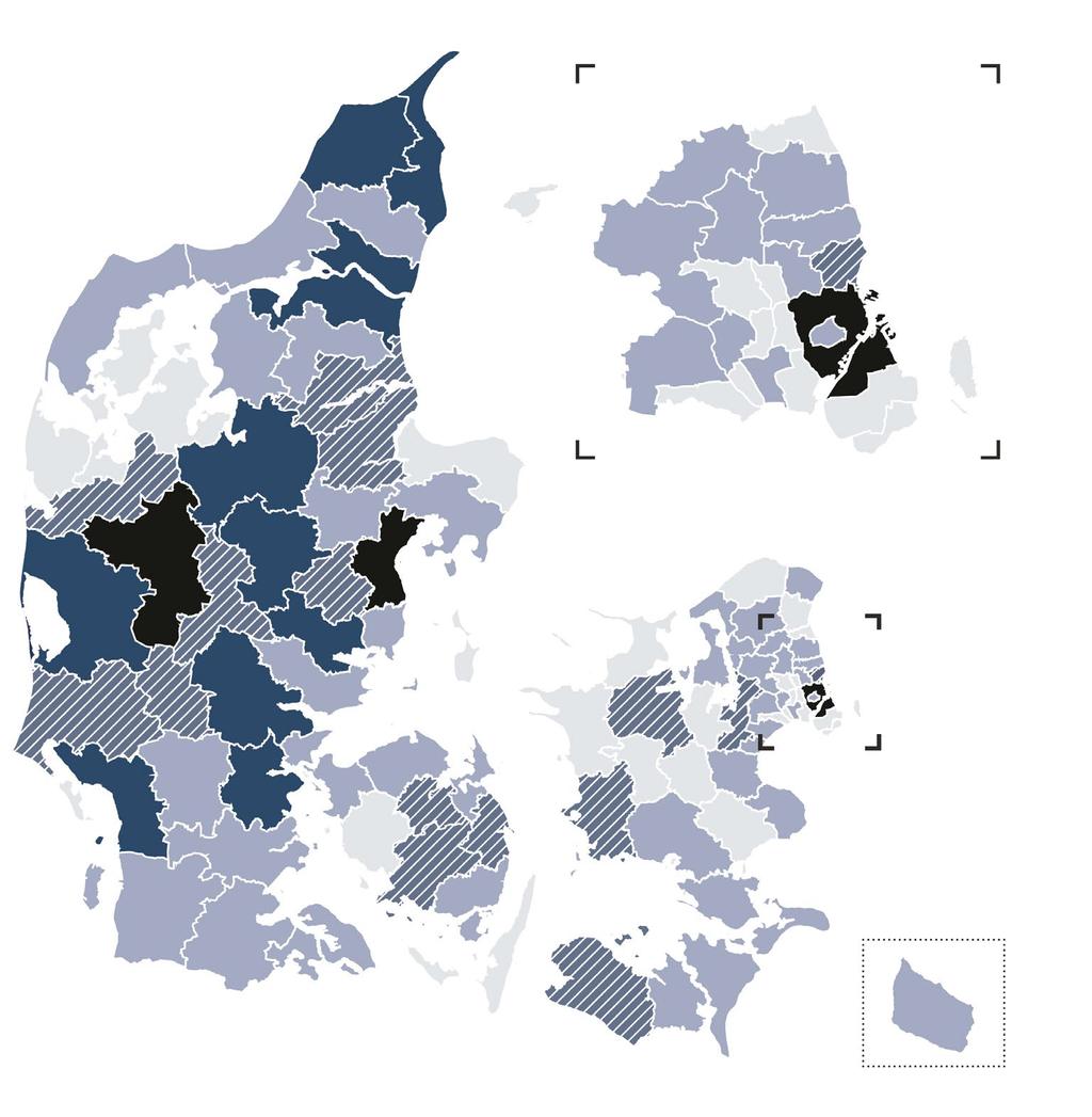 12 Lokalplanlægningen i Danmark Figur 4 // Antal