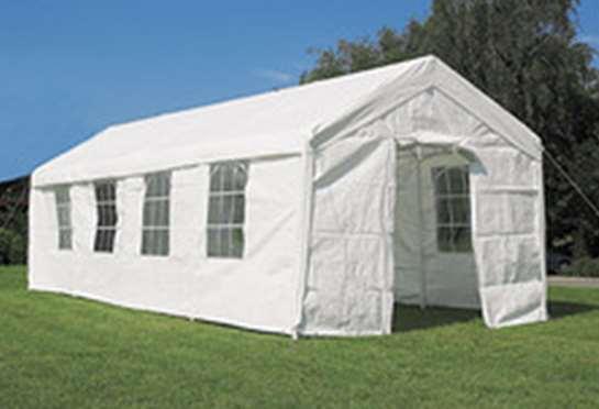 Udstyr til udlån: En enkelt telt tilbage 4X8 meter