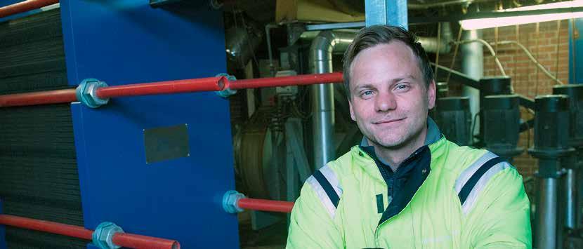 Sikring af stabil drift og flere besparelser Værkfører Christian Thygesen i Hanstholm glæder sig til fremtiden efter 2016, der blev et udfordrende år i en forandret organisation med modernisering og