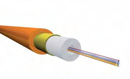 Jelly-free loose tube kabler Bredt temperaturområde Halogenfrit (LSFH ) Velegnet til lodret montering Brandgodkendt i henhold til IEC 60332-1 Ingen affedtning af fiber Til indendørs brug Multimode 50