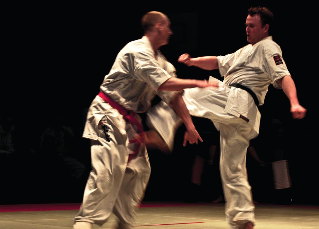 DKU og Svendborg karateskole Kyokushinkai præsenterer 17. DM i knock-down karate for mænd og kvinder 20. Fyn Open i semikontakt for voksne og juniorer.