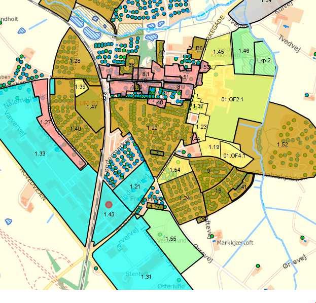 3. Herning Kommunes vurdering og begrundelse Placering Virksomheden ligger i et erhvervsområde omfattet af lokalplan nr. 1.