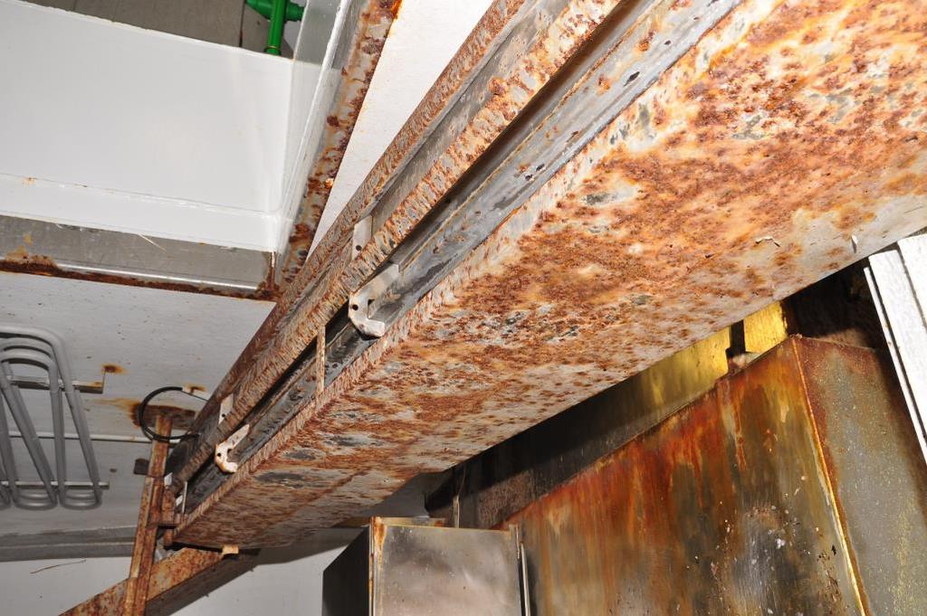 Fig. 8 Kontakttiden er en yderst vigtig faktor for korrosionsforholdene for rustfrit stål.