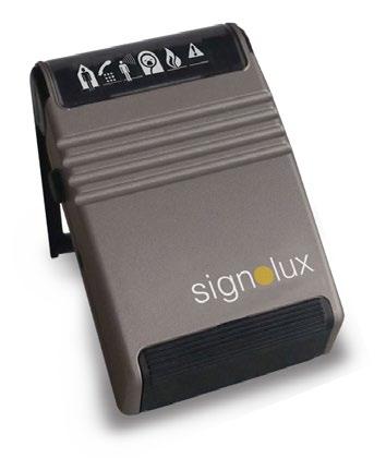 Signolux trådløs vibrator NYHED Signolux systemets trådløse vibrator, der omdanner alarmsignaler og ringetoner til kraftige vibrationer.