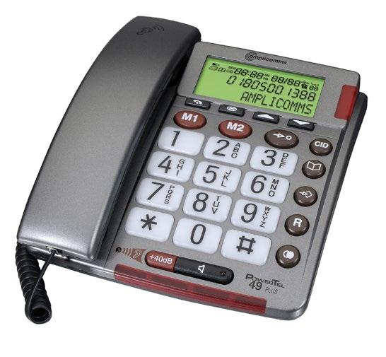 Ergophone S 510 Phonic Ear NYHED Forstærkertelefon med teleslynge og nødkaldstast. Ergophone S 510 Phonic Ear er en forstærkertelefon med indbygget teleslynge, store taster og nødkaldsfunktion.