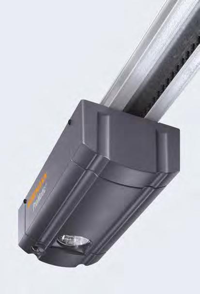 ProMatic Den økonomiske premium løsning fra Hörmann ÅRS garanti Som standard med håndsenderen HSE 4 BS med 4 betjeningsknapper Indstillelig ventilationsåbning Automatisk portaflåsning LED-belysning