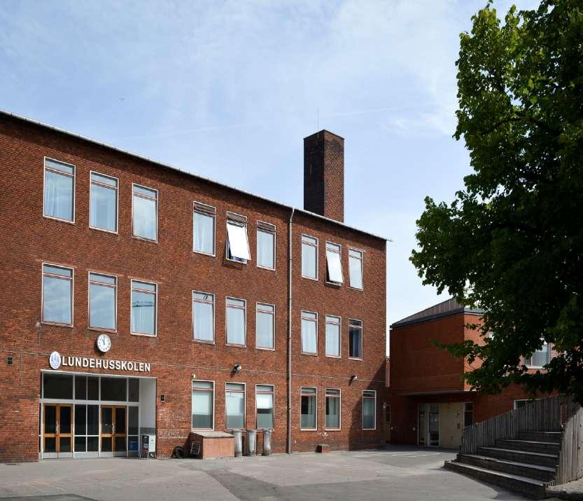 Integreret tidsplan Lundehusskolen: Sommerferien udnyttet til at udføre støjende betonrenovering og udskiftning af 90 vinduer.