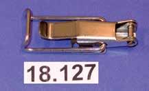 18.130 Rustfri excenterlukker med bøjle. 71,6 mm ss304 (27-633). Brug modhold 18.129.