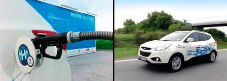 14 Forsøgspuljen puljen til energieffektive transportløsninger Drivmidler Brint-projekter En brintbil er en elbil som anvender brint til elproduktion om bord på bilen.