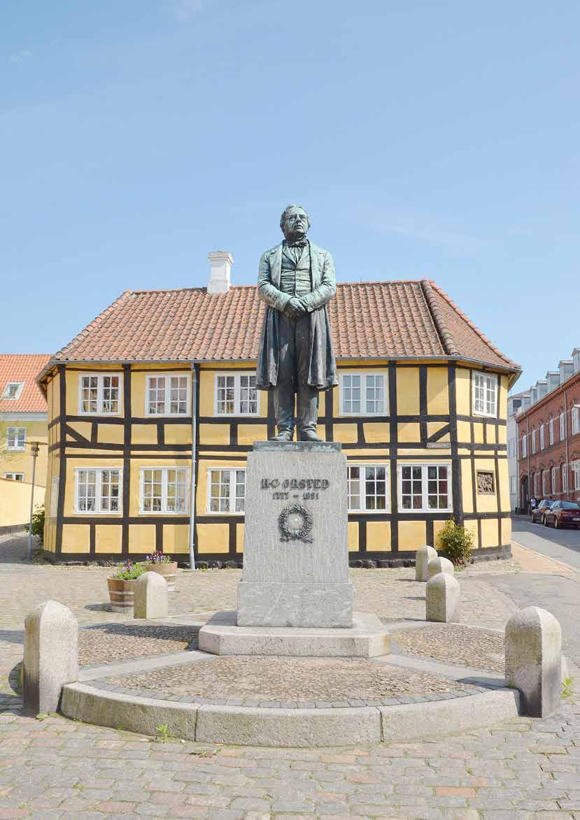 Den danske billedhugger Herman Wilhelm Bissens statue af H.